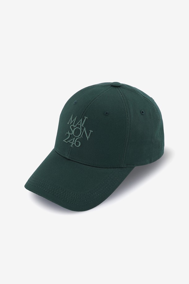 MAISON246 - 모자 - [6차 리오더] WOMEN SIGNITURE BIGLOGO OVERFIT BALLCAP 7COLOR