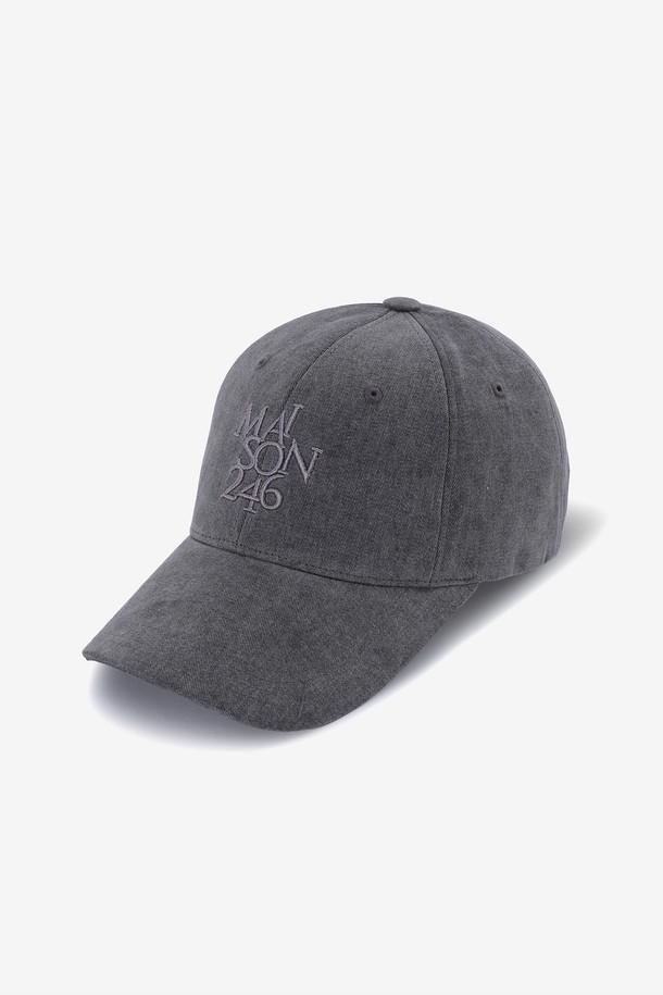 MAISON246 - 모자 - [6차 리오더] WOMEN SIGNITURE BIGLOGO OVERFIT BALLCAP 7COLOR