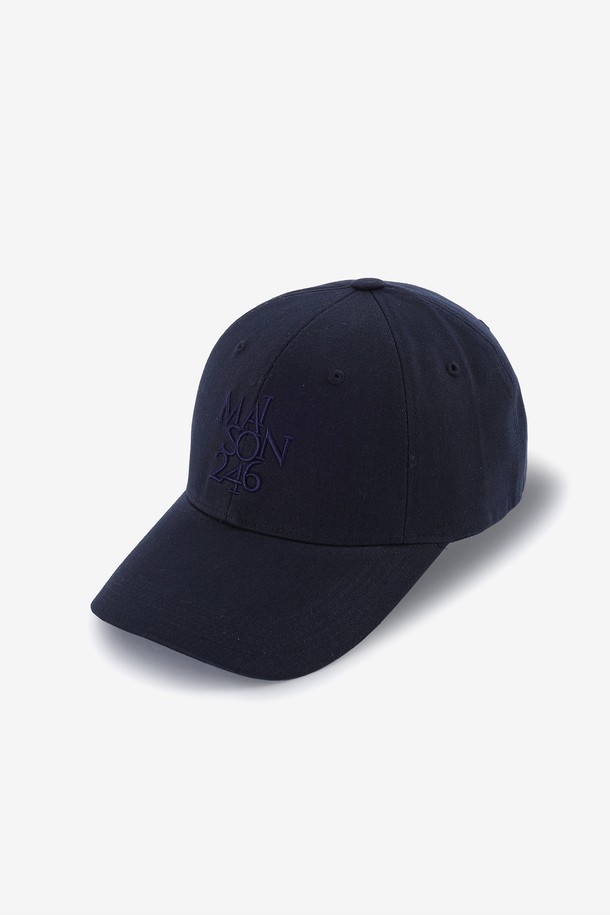 MAISON246 - 모자 - [6차 리오더] WOMEN SIGNITURE BIGLOGO OVERFIT BALLCAP 7COLOR