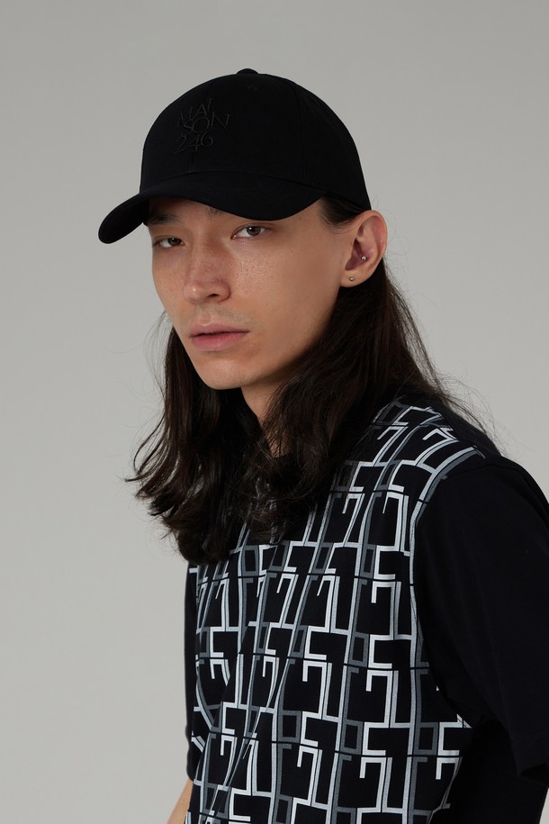 MAISON246 - 모자 - [6차 리오더] MEN SIGNITURE BIGLOGO OVERFIT BALLCAP 7COLOR