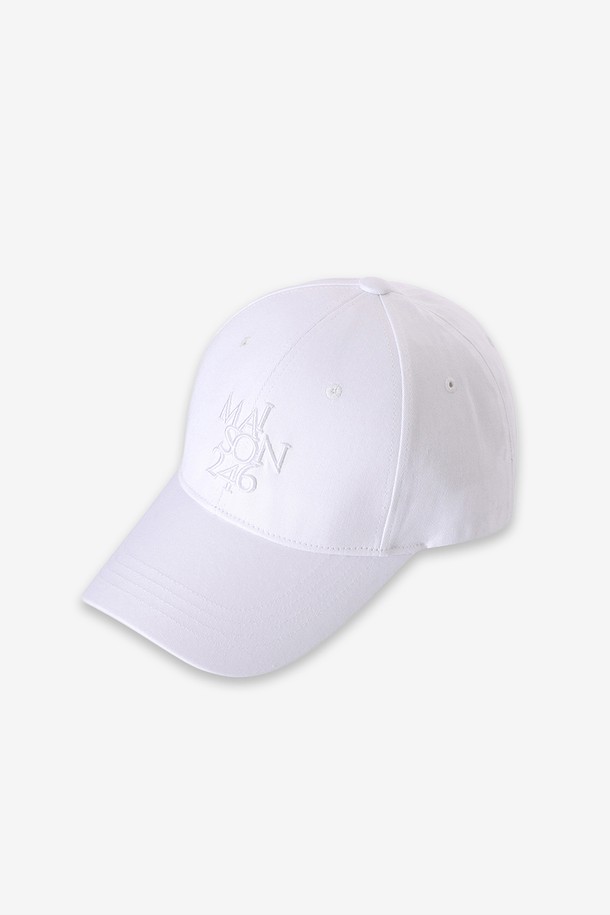 MAISON246 - 모자 - [6차 리오더] WOMEN SIGNITURE BIGLOGO OVERFIT BALLCAP 7COLOR