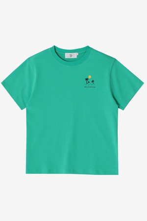 PALM UNISEX T-SHIRT GREEN