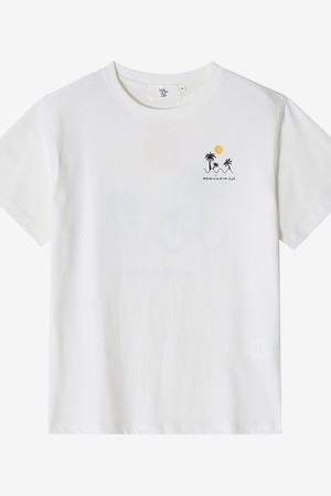 PALM UNISEX T-SHIRT WHITE