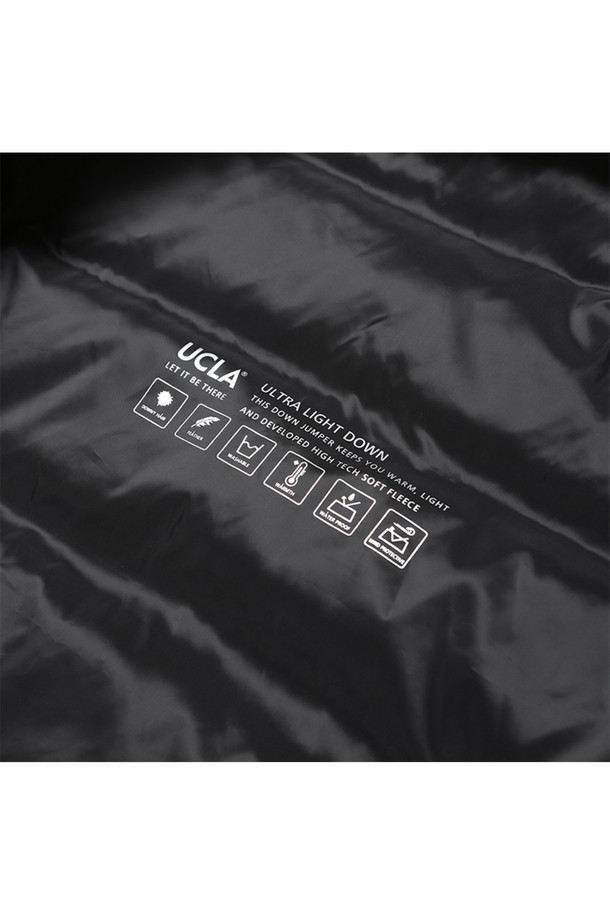 UCLA - 점퍼 - 라이트 다운 점퍼 [BLACK](UYADO10_39)