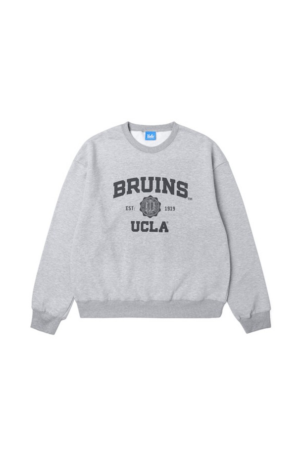 UCLA - 스웨트셔츠 - 남성 BRUINS 베이직 스웨트셔츠[M-GREY](UZBLTAA_51)