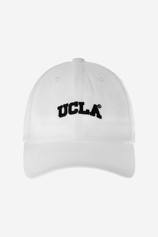 UCLA - 모자 - [미사용]UCLA 스몰로고 베이직 캡[O-WHITE](UAMAC80_33)