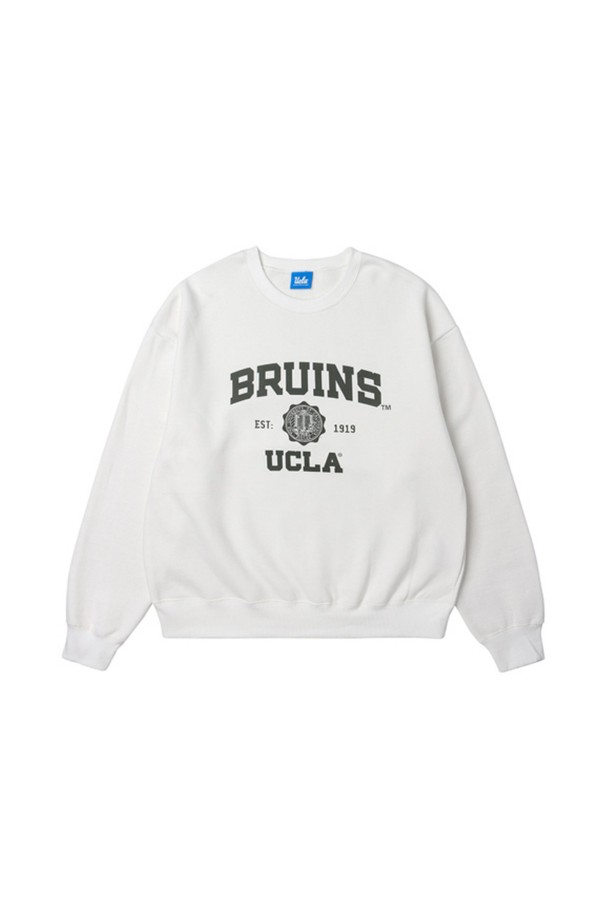 UCLA - 스웨트셔츠 - 남성 BRUINS 베이직 스웨트셔츠[O-WHITE](UZBLTAA_33)