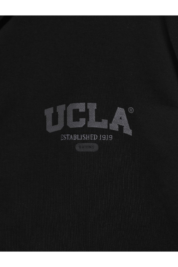 UCLA - 후디 - UCLA 스몰로고 베이직 후드 집업[BLACK](UA9GD90_39)