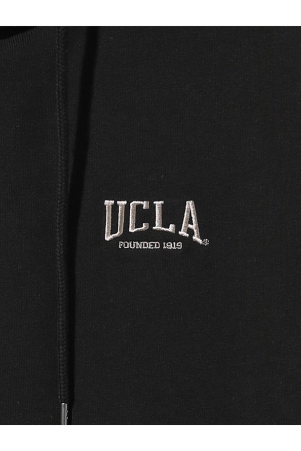 UCLA - 사파리/필드자켓 - UCLA 로고플레이 오버핏 후드집업[BLACK](UA9GD89_39)