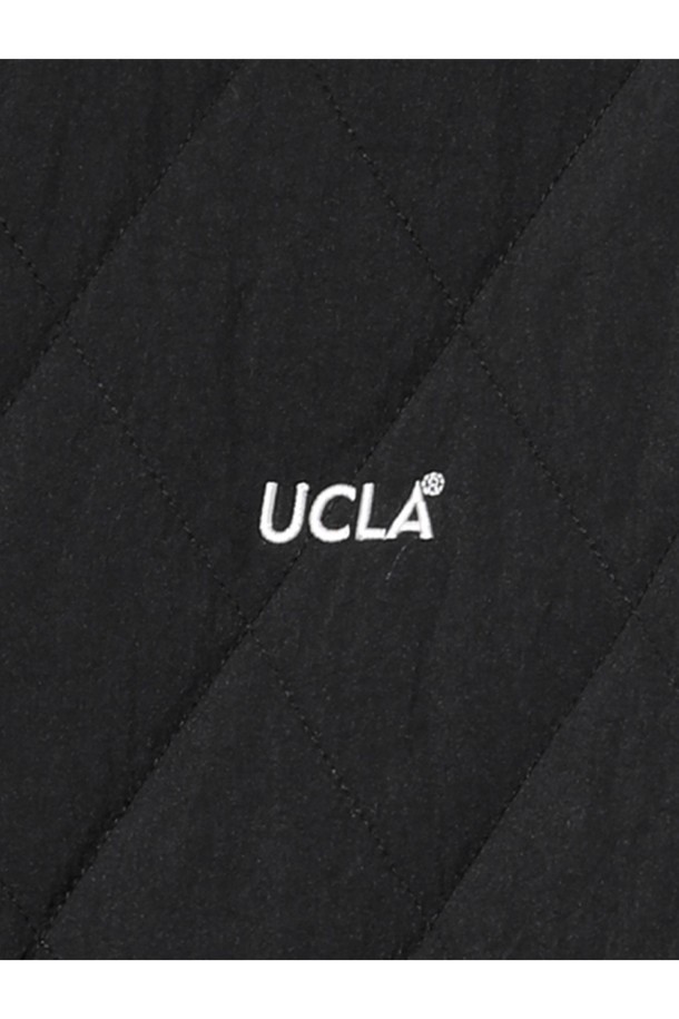 UCLA - 다운/패딩 - UCLA 다이아 퀼팅 패딩 점퍼[BLACK](UAAUJ12_39)