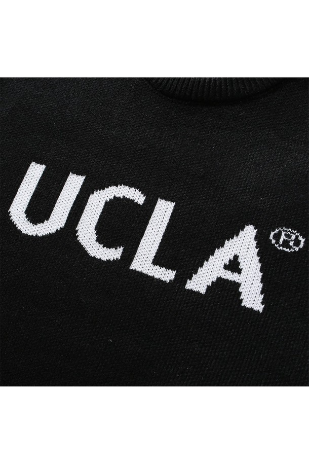 UCLA - 스웨터 - 오리지널 로고 라운드넥 스웨터 [BLACK](UY1LK02_39)