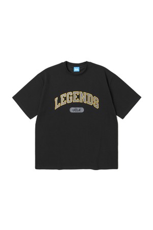 남성 UCLA 로고 반팔 티셔츠[BLACK](UA5ST02_39)