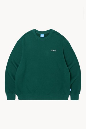 스몰 로고 스웨트셔츠[DK-GREEN](UZ1LTA1_68)