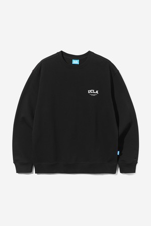 UCLA 스몰 로고 베이직 맨투맨[BLACK](UA9LT90_39)