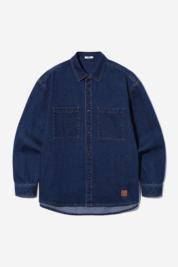 남녀공용 프레피 베이직 데님 셔츠[MD-INDIGO](UB9LS20_05)는 봄, 가을에 착용하기 좋은 두꺼운 두께감의 레귤러핏 데님 셔츠입니다. 인디고 컬러의 무지 디자인으로, 차이나칼라와 긴소매가 특징입니다. 뻣뻣한 촉감의 데님 소재로 제작되었으며, 포켓 디테일이 더해져 클래식, 미니멀, 프레피 스타일을 연출할 수 있습니다. 출근룩과 데이트룩에 활용하기 좋은 아이템입니다. 버튼 여밈 방식으로 간편하게 착용 가능합니다.
