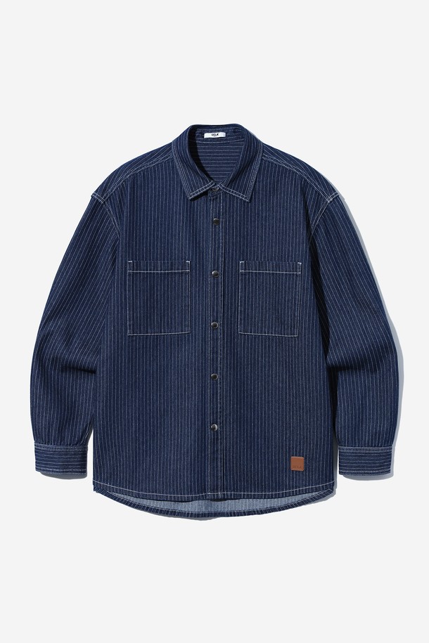 남녀공용 프레피 베이직 데님 셔츠[B-INDIGO](UB9LS20_06)는 봄/가을 시즌에 적합한 레귤러 핏 데님 셔츠입니다. 인디고 컬러의 데님 소재에 워싱 디테일이 더해져 빈티지한 멋을 살렸으며, 뻣뻣한 촉감과 두꺼운 두께감으로 튼튼한 내구성을 자랑합니다. 차이나 칼라와 긴소매 디자인으로 클래식, 프레피, 미니멀 스타일을 연출하기 좋습니다. 베이직한 디자인에 스트라이프 패턴이 포인트로 더해져 캐주얼하면서도 세련된 느낌을 줍니다. 일상복으로 편안하게 착용할 수 있는 남녀공용 데님 셔츠입니다.
