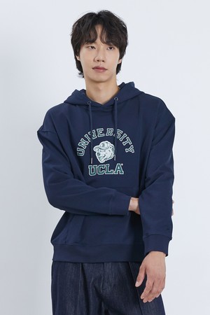 남녀공용 베어 오버핏 후디[NAVY](UA9LT83_45)