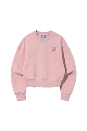 [UCLA] 여성 곰돌이 세미크롭 스웨트셔츠[LT-PINK](UB2LT50_80)