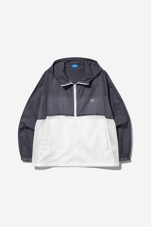 남여공용 절개배색 초경량 윈드레이커 재킷[DK-GREY](UB3UJ5A_36)