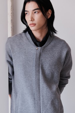 남성 라운드 집업 카디건(HBRGD05)