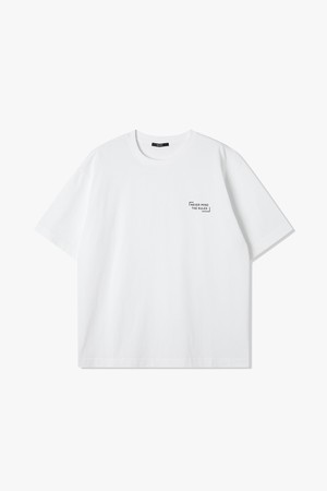 남성 싱글 프린트 반팔 티셔츠(HB5ST11)