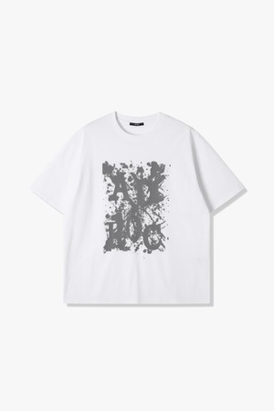 남성 베이직 물방울 아트웍 반팔티셔츠(HB5ST16)