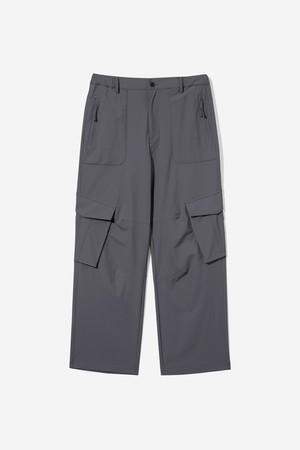 남녀공용 고프코어 셋업 우븐 카고 팬츠[CH-GREY](UB4LP85_37)
