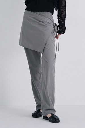 여성 랩 스타일 와이드 팬츠(HB4LPA1)