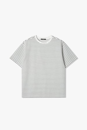 남성 분또 스트라이프 라운드넥 반팔티(HB4ST32)