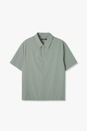 남성 버튼 다운 칼라넥 우븐 티셔츠(HB4SS41)