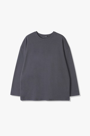 남성 오버핏 기본 긴팔 라운드 티셔츠(HBRLTA1)