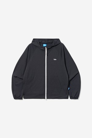 남녀공용 경량 져지 윈드브레이커 후디 집업[BLACK](UB3UJ81_39)