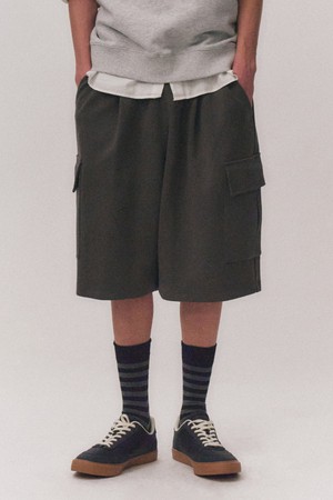 パンツ AEAE TRUNK LAYERED SWEATSHORTS [NAVY] TRUNK LAYERED SWEATSHORTS [NAVY] – aeae JAPAN