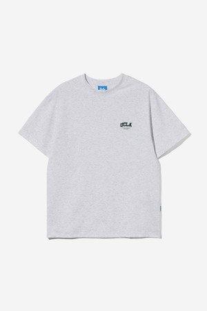 UCLA 베이직 스몰 로고 반팔 티셔츠[L-M-GREY](UBMSTK1_12)