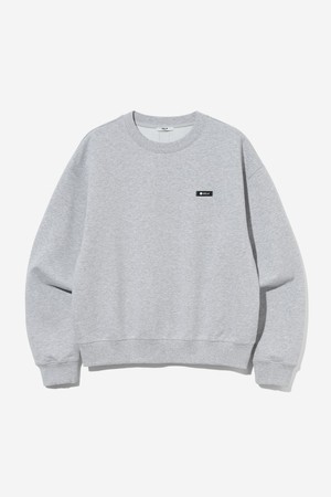 남녀공용 데일리 스몰로고 스웻셔츠[M-GREY](UB9LT29_51)