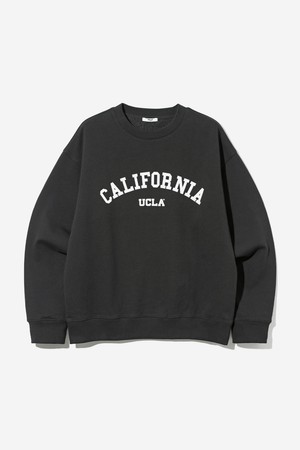 남녀공용 데일리 캘리포니아 스웻셔츠[BLACK](UB9LT31_39)