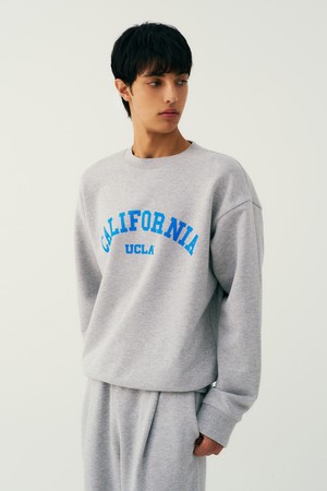 남녀공용 데일리 캘리포니아 스웻셔츠[M-GREY](UB9LT31_51)