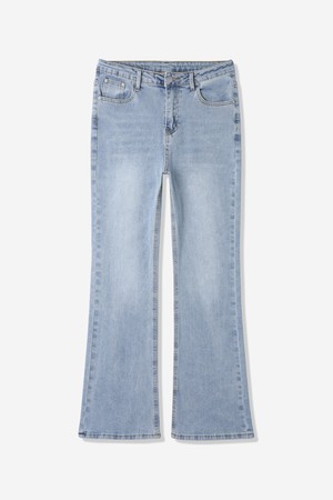 여성 부츠컷 워싱 데님 팬츠(HB7DP50)