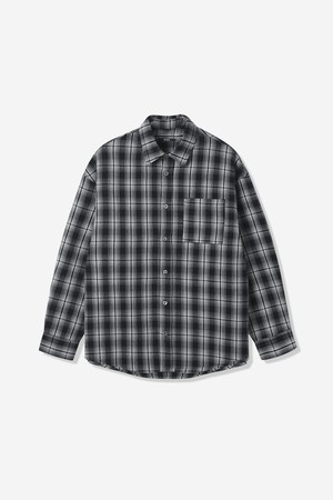 남성 체크 긴팔 베이직 셔츠(HB7LS01)