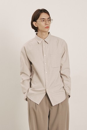 남성 베이직 원포켓 옥스포드 셔츠(HB8LS40)