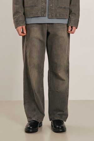 남성 옆선 디테일 포인트 데님 팬츠(HB9DP06)