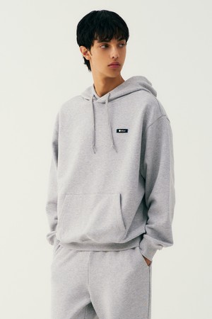 남녀공용 데일리 스몰로고 후디[M-GREY](UB9LT38_51)