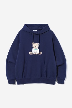 남녀공용 프레피 릴 베어 후디[NAVY](UBALT37_45)