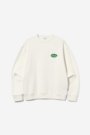 오버핏 로고 스웻셔츠[O-WHITE](UBRLTA1_33)