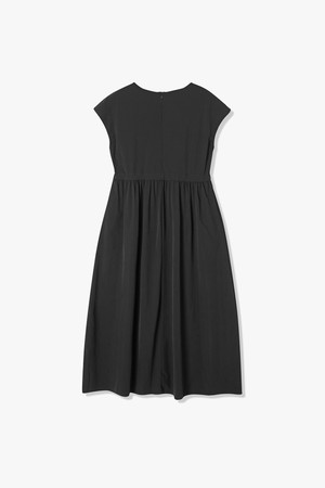 여성 허리 스트링 캡소매 원피스(HBROPA2)