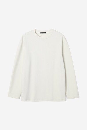 남성 베이직 코튼 라운드넥 긴팔 티셔츠(HB9LT05)