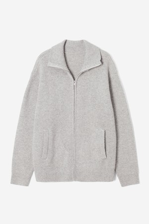 남성 하이넥 풀집업 카디건(HBAGD42)