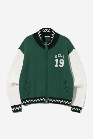 남녀공용 1919 UCLA 니트 바시티 점퍼[GREEN](UB9GD43_66)