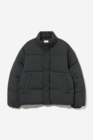 남녀공용 베이직 데일리 숏푸퍼[BLACK](UBAUJ88_39)