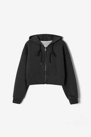 여성 크롭 후드 집업(HBALT52)